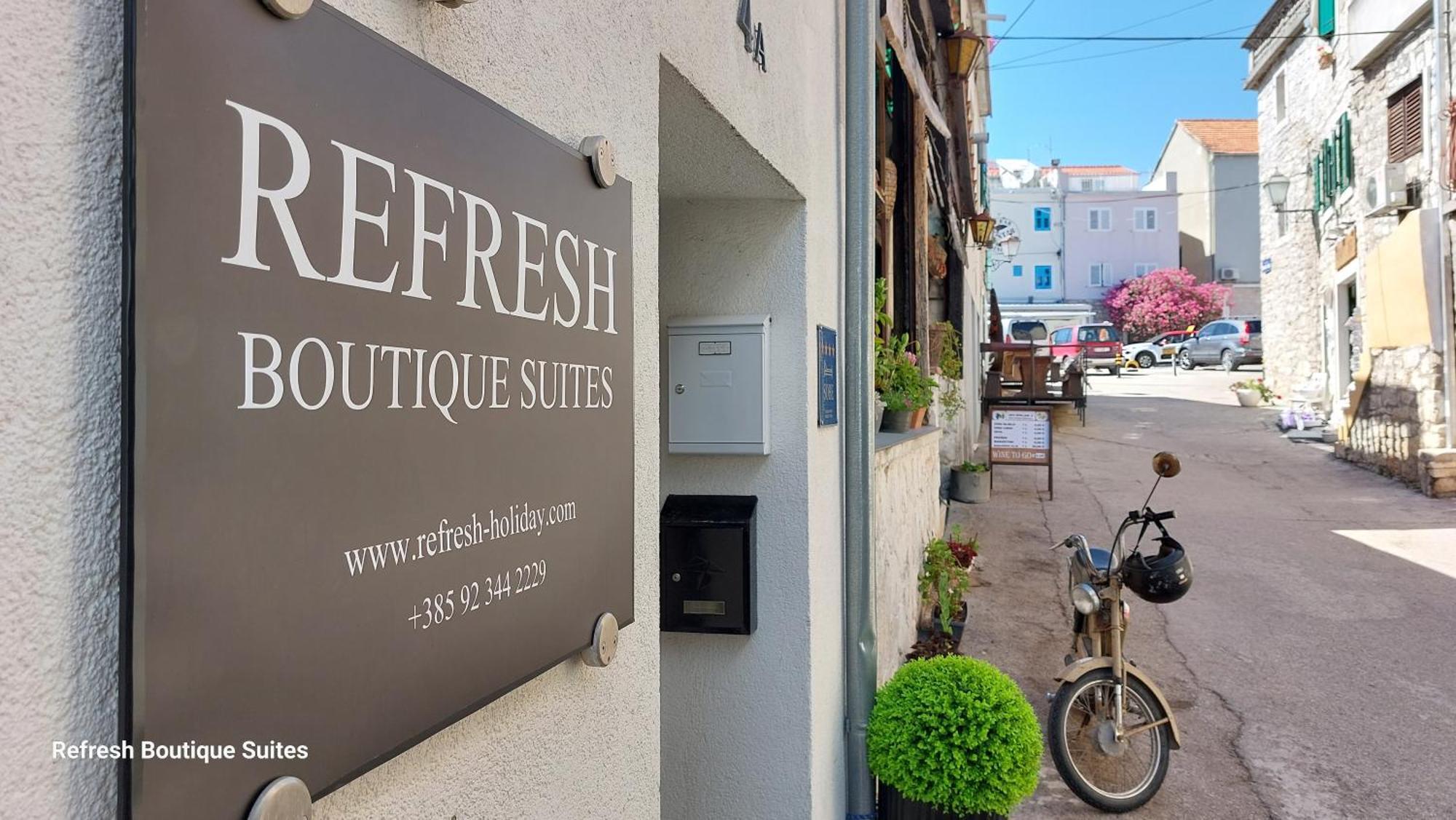 Refresh Boutique Suites - Central Point Vodice Bagian luar foto